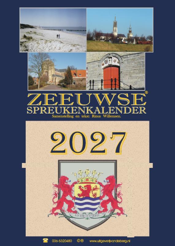 Zeeuwse spreukenkalender 2027