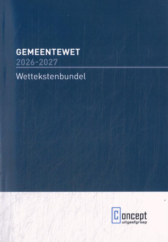 Gemeentewet 2026-2027