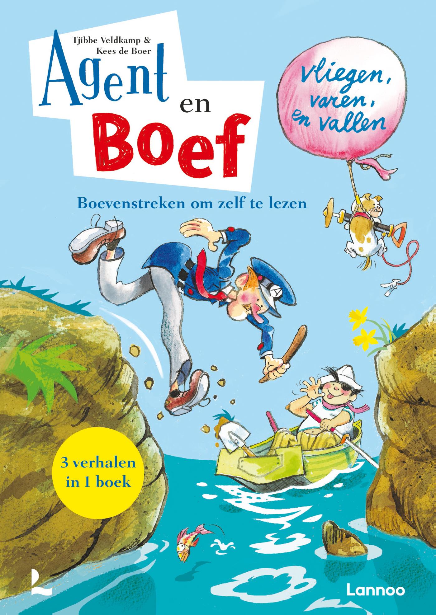 Agent en Boef vliegen, varen en vallen
