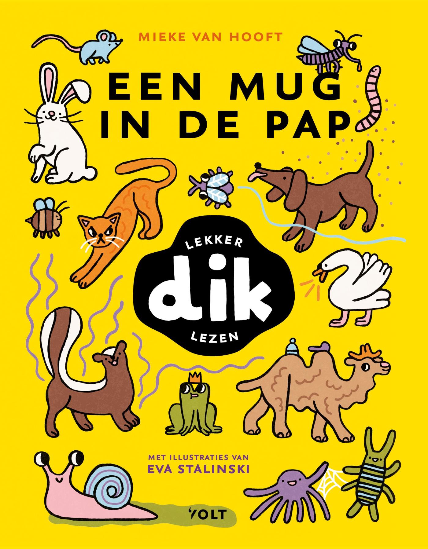 Een mug in de pap