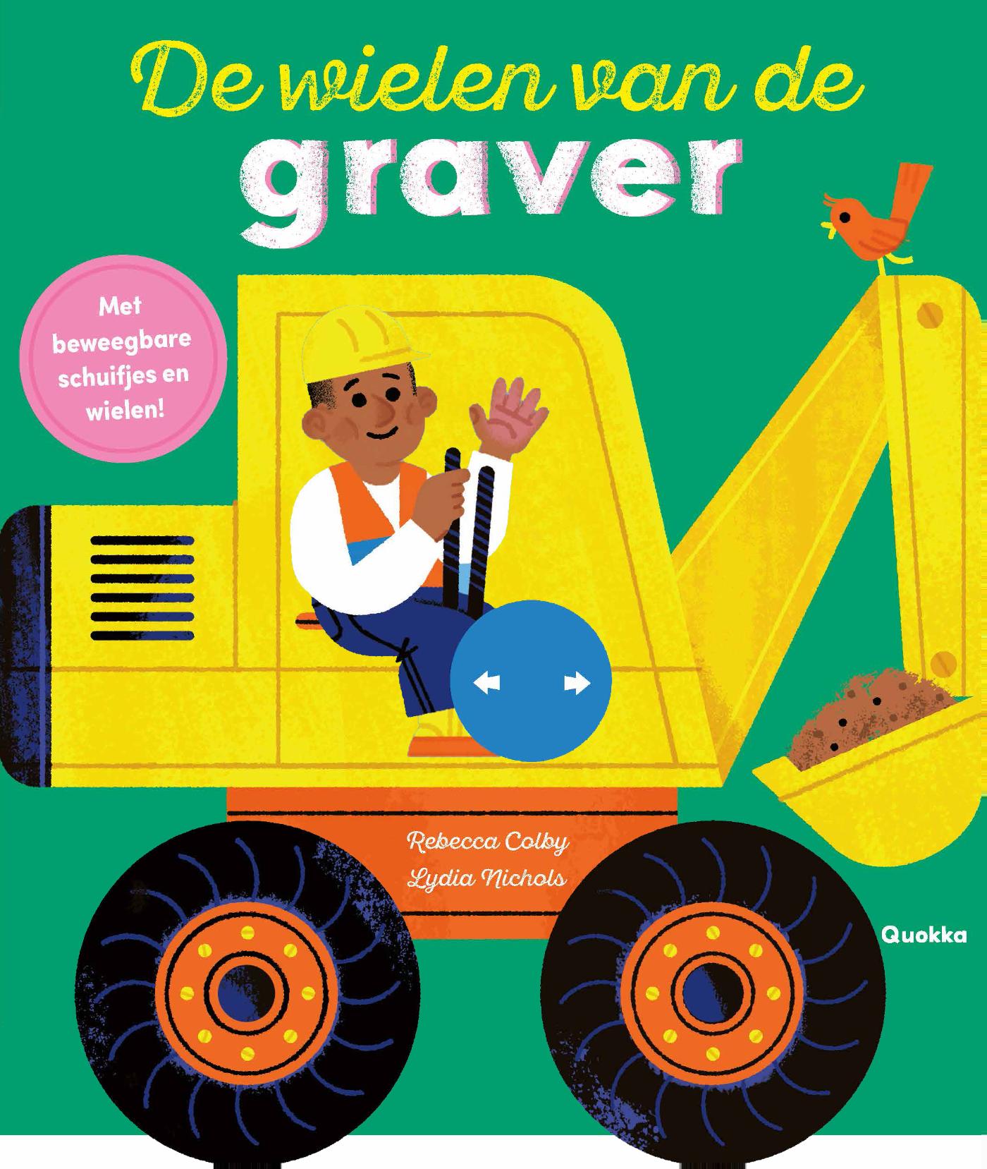 De wielen van de graver