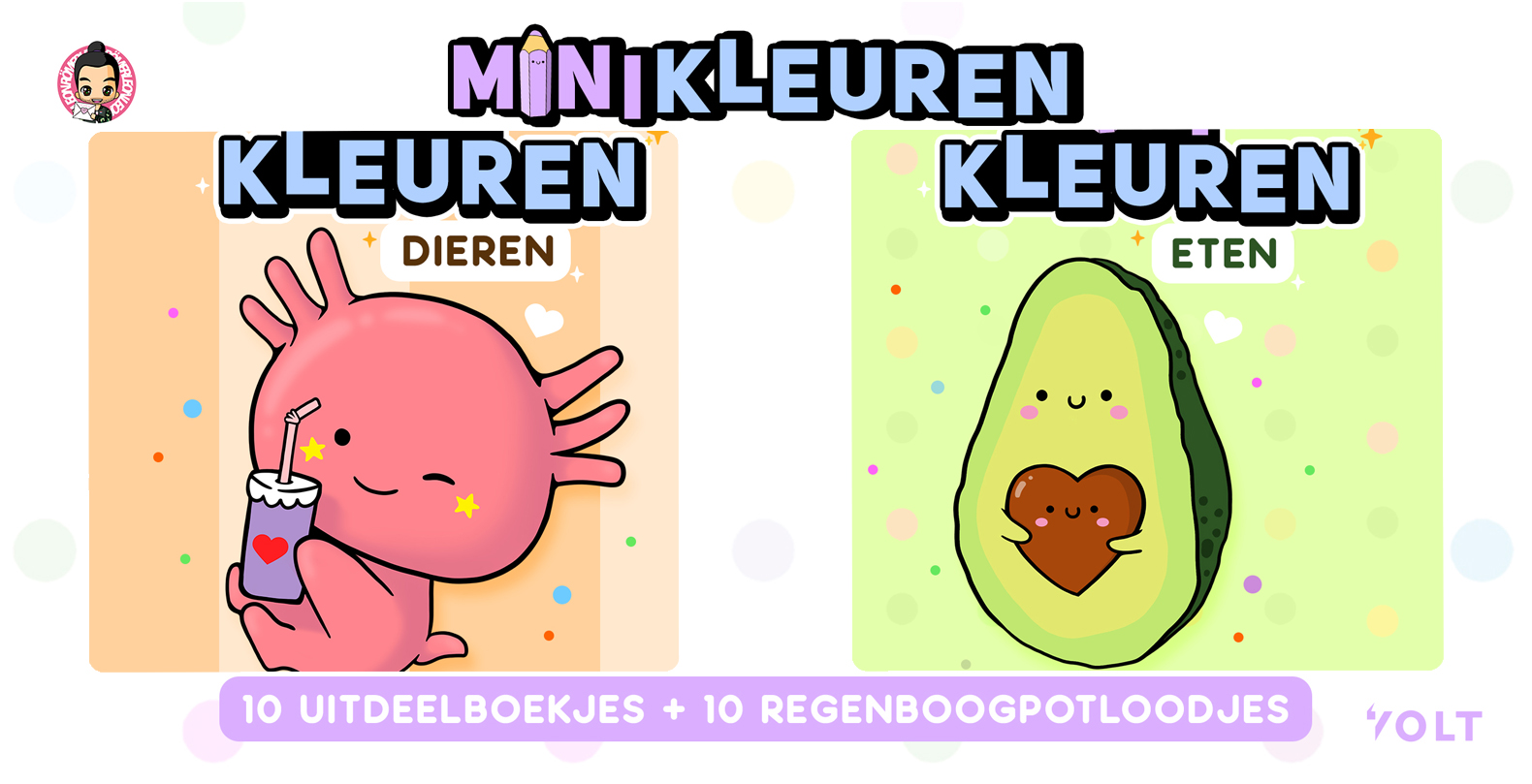 Minikleuren - uitdeelboekjes