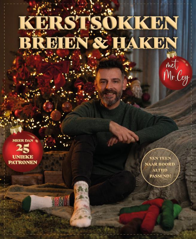 Kerstsokken breien en haken met Mr. Cey