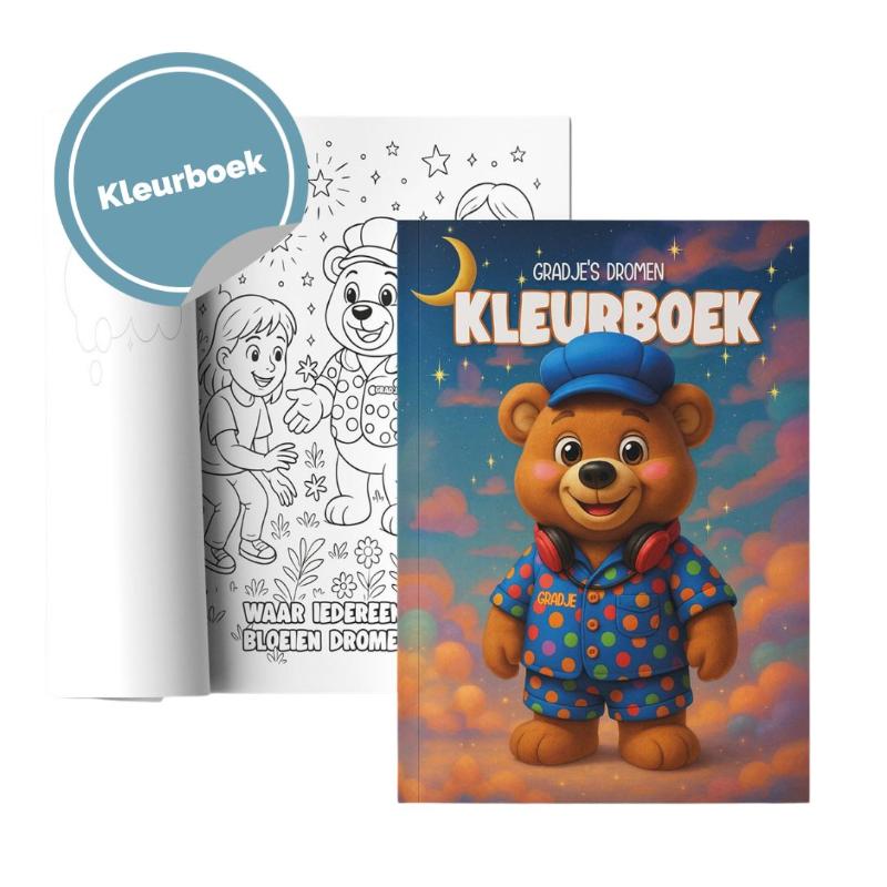 Gradje Kleurboek – Dromenland Set (5 stuks)