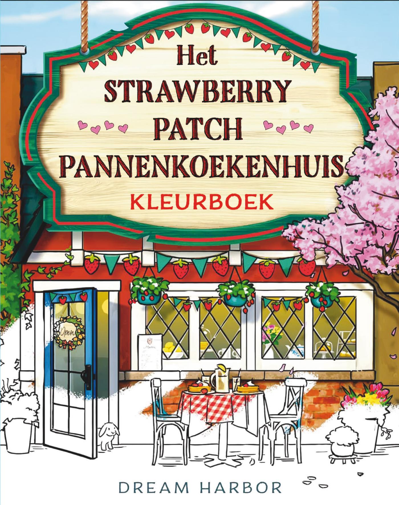 Het Strawberry Patch Pannenkoekenhuis-kleurboek