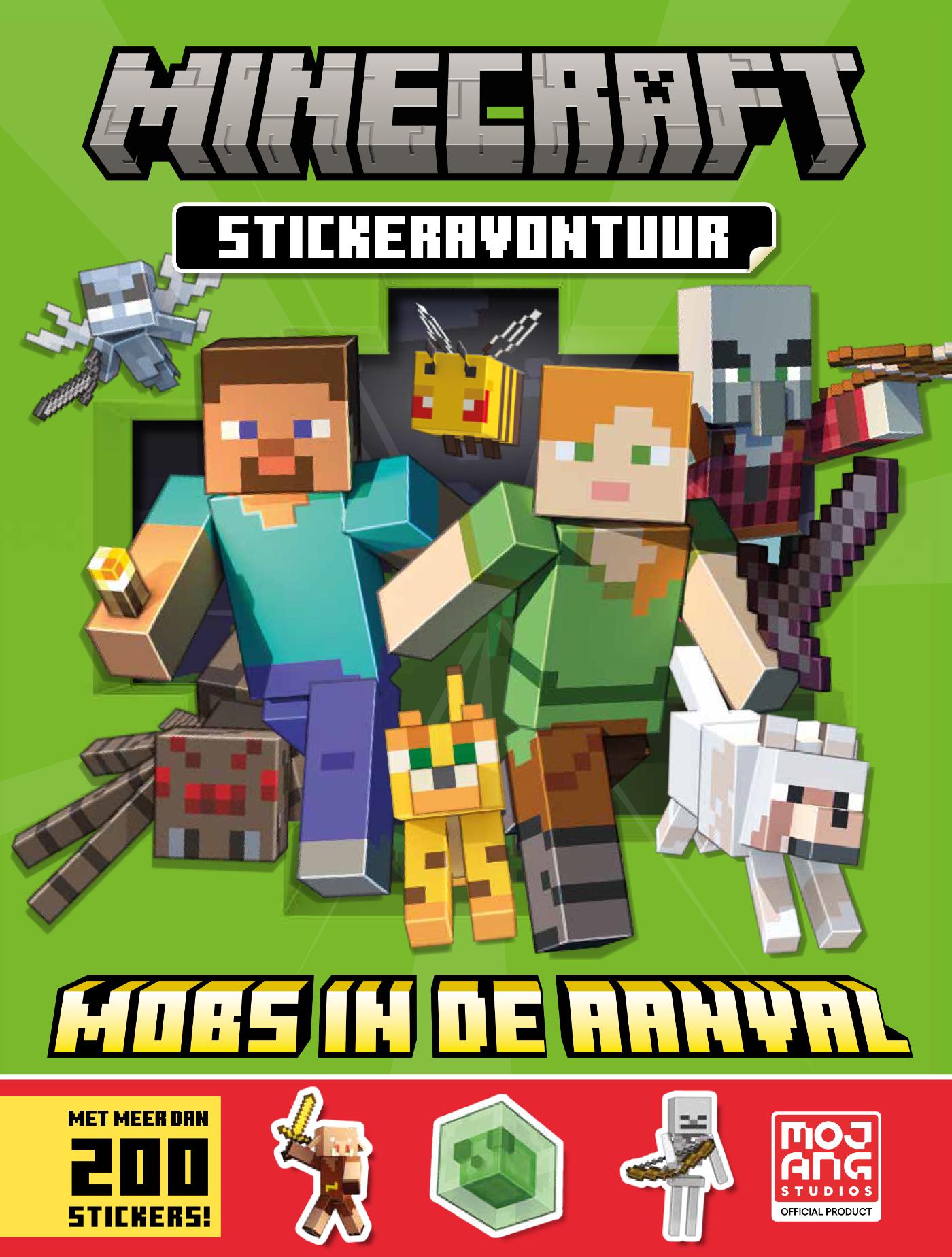 Minecraft: Mobs in de aanval-stickeravontuur