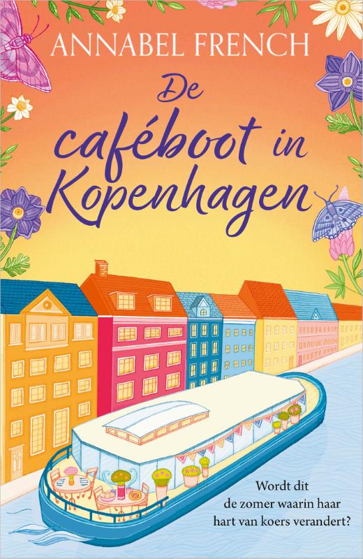 De caféboot in Kopenhagen