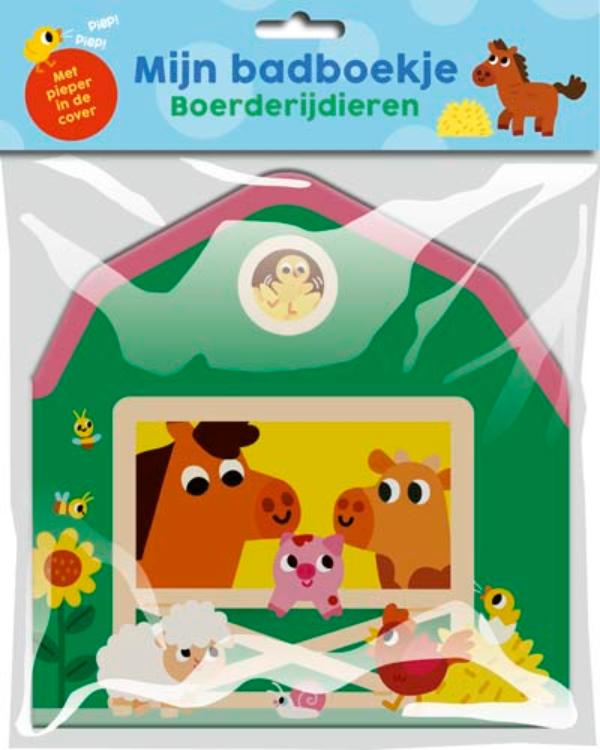 Mijn badboekje: Boerderijdieren