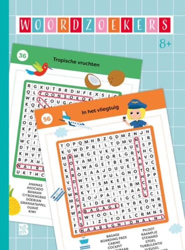Woordzoekers 8+