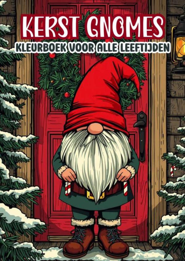 Kerst Gnomes - Kleurboek voor Alle Leeftijden