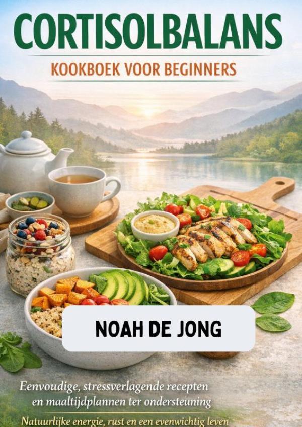 CORTISOLBALANS KOOKBOEK VOOR BEGINNERS