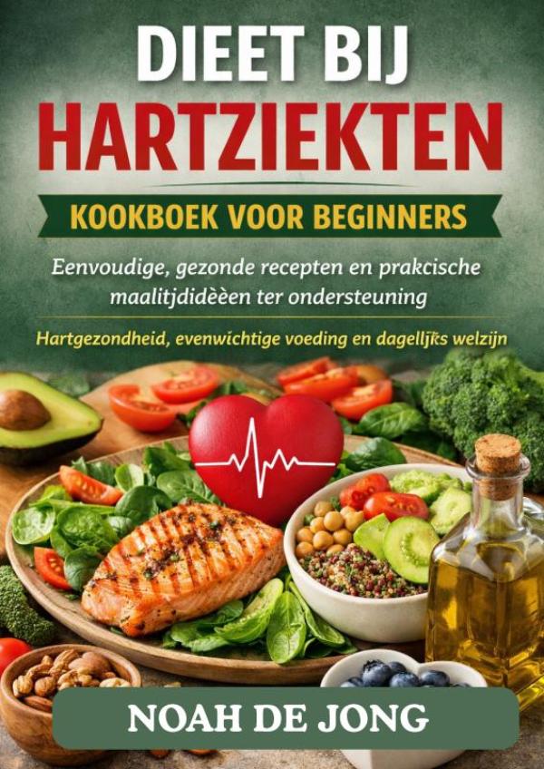 DIEET BIJ HARTZIEKTEN KOOKBOEK VOOR BEGINNERS