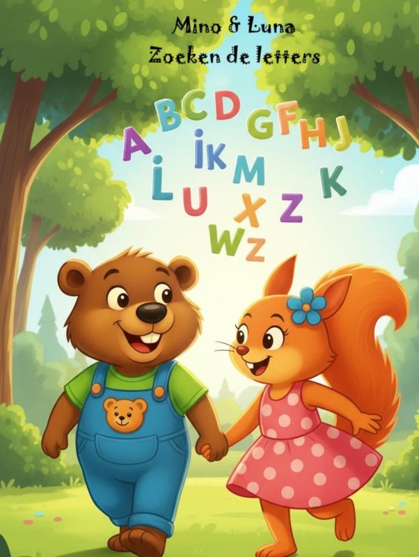 Mino & Luna zoeken de letters