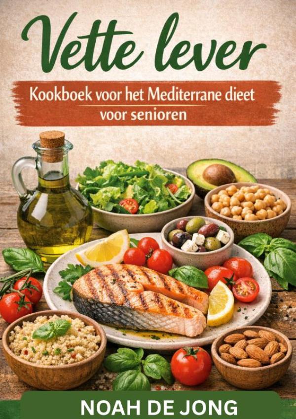 Vette lever Kookboek voor het Mediterrane dieet voor senioren
