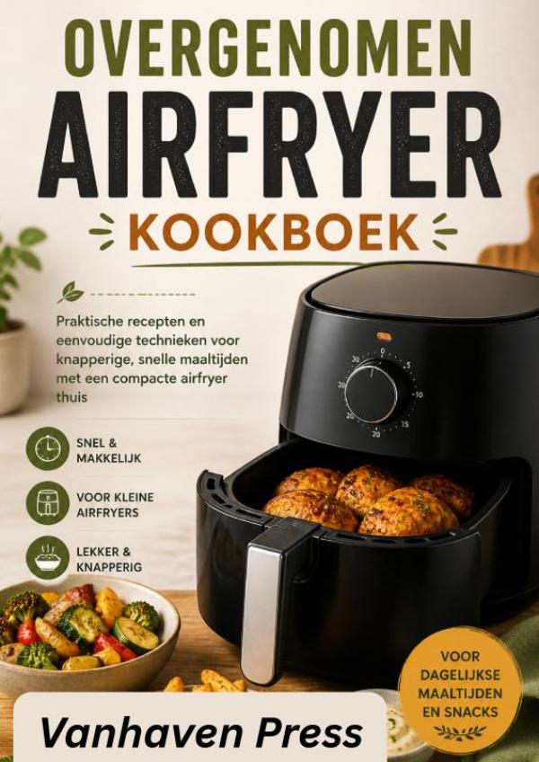OVERGENOMEN AIRFRYER KOOKBOEK