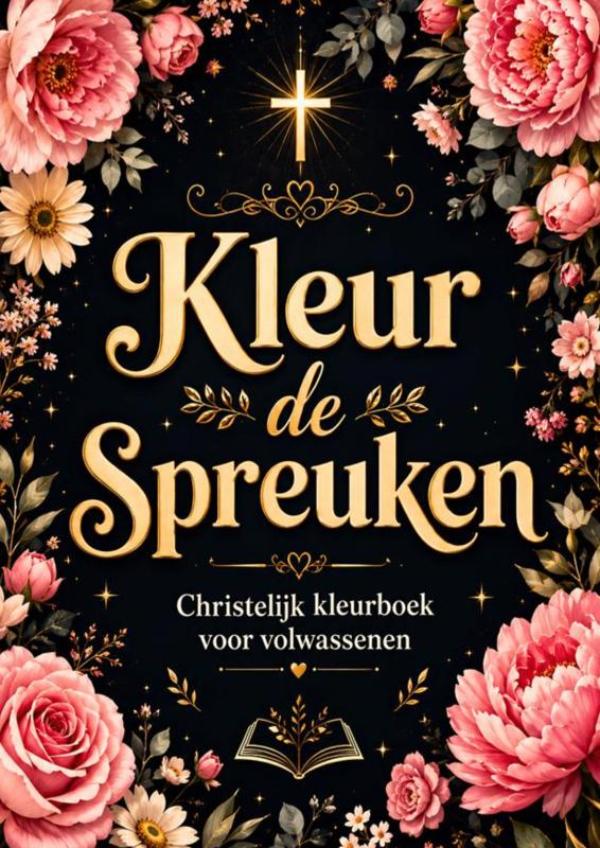 Christelijk Boek: Christelijk Kleurboek voor Volwassenen - Kleur de Spreuken
