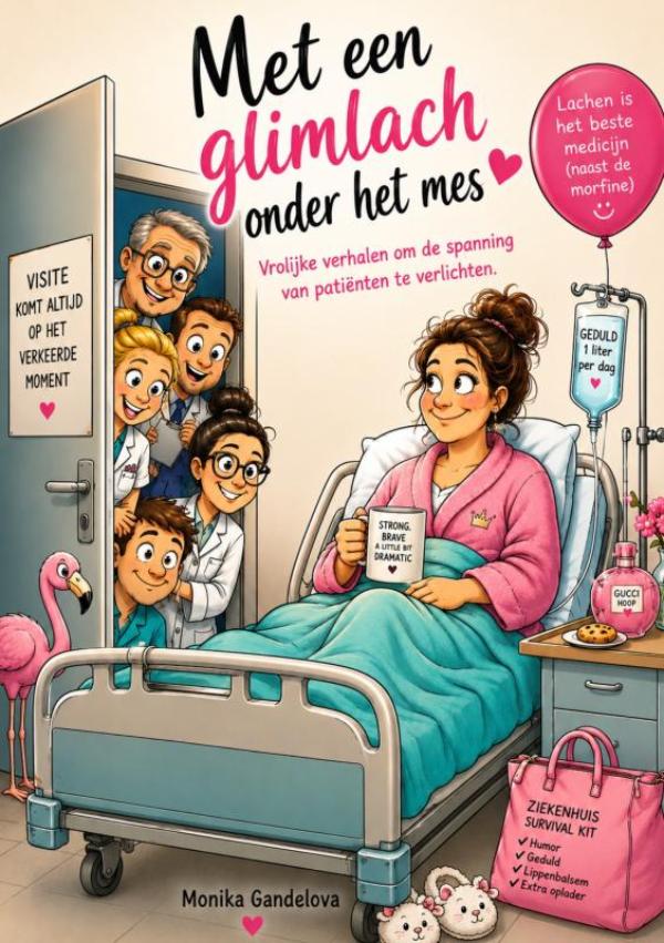 MET EEN GLIMLACH ONDER HET MES