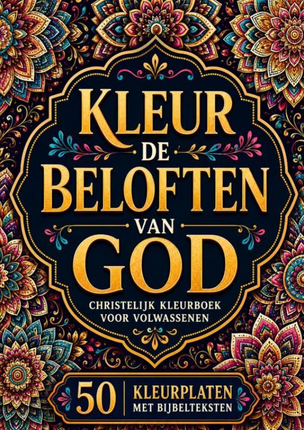 Christelijk Kleurboek voor Volwassenen - Kleur de Beloften van God