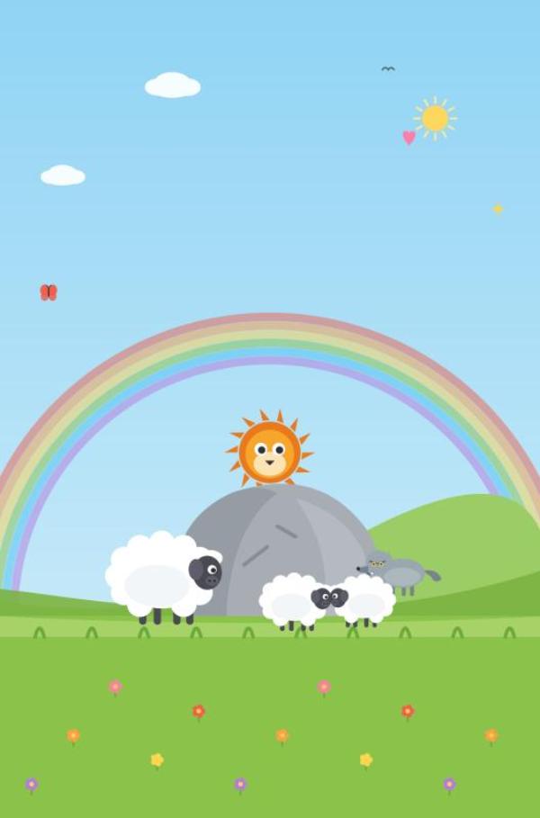 Het dappere kleine schaap