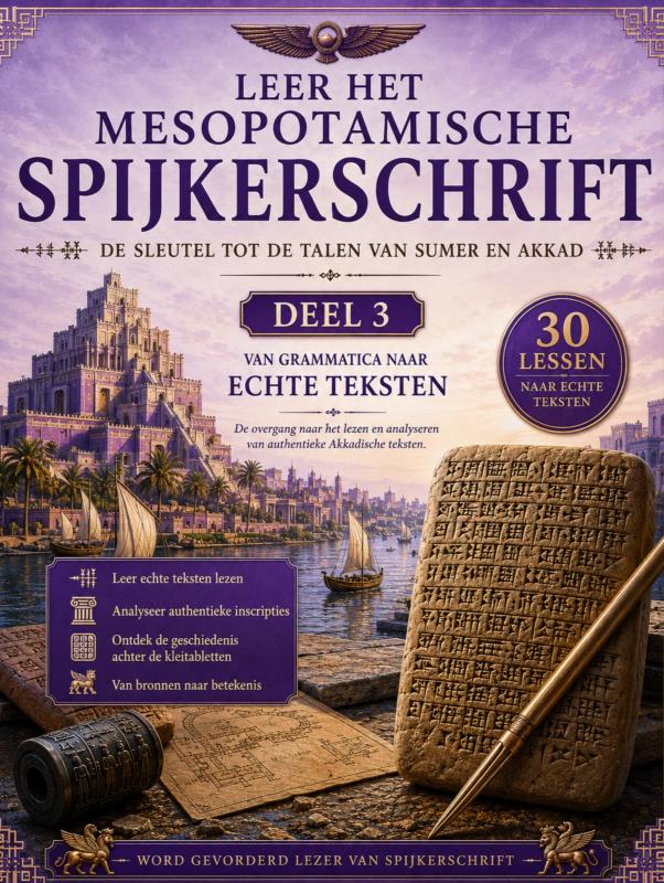 Leer het Mesopotamische Spijkerschrift Deel 3