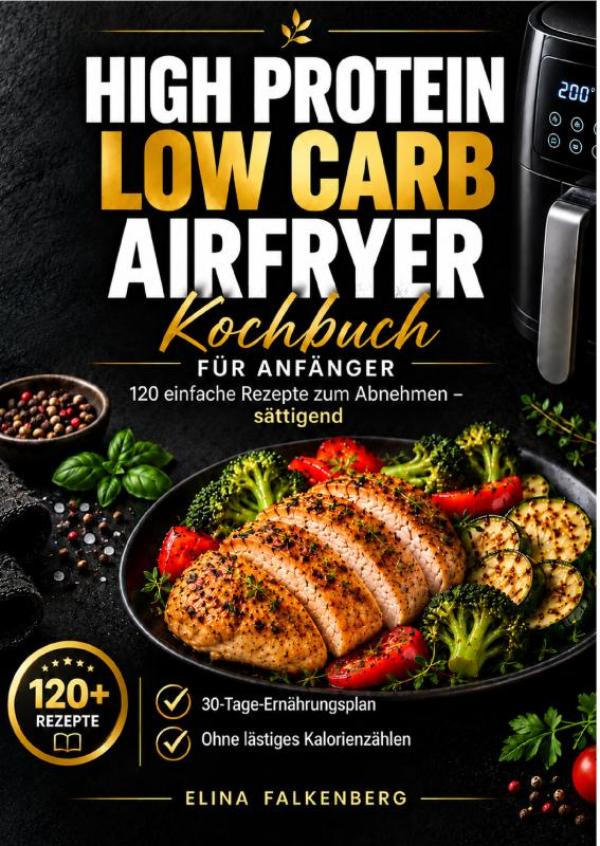 High Protein Low Carb Airfryer Kochbuch fur Anfanger