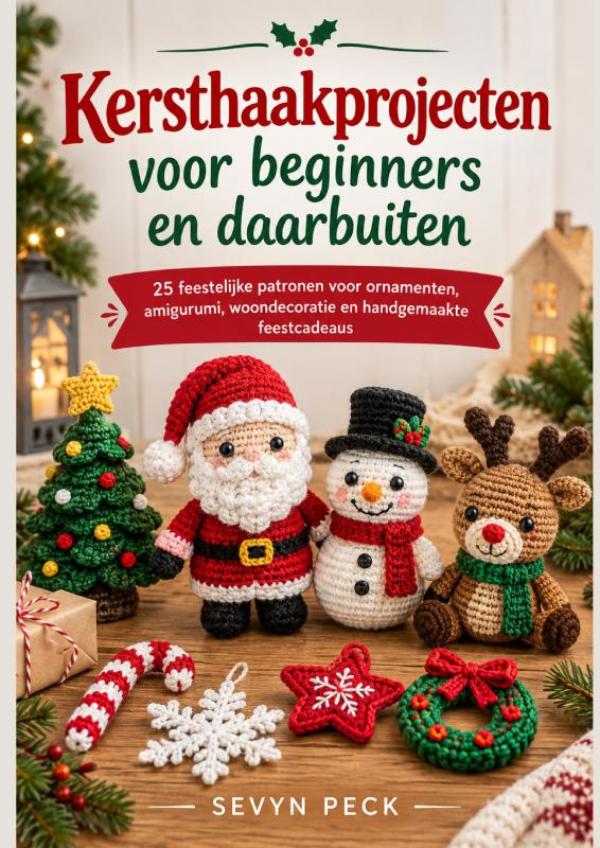 Kersthaakprojecten voor beginners en daarbuiten