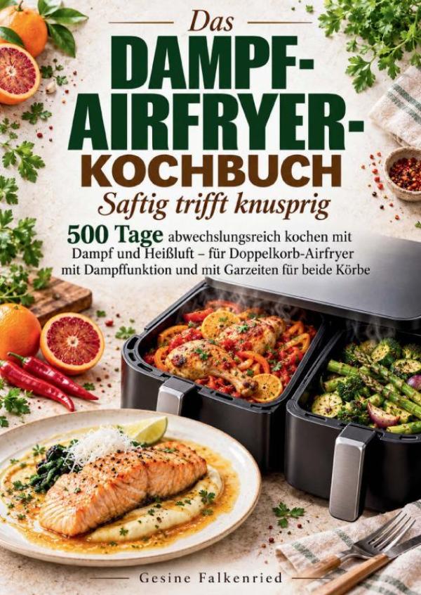 Das Dampf-Airfryer-Kochbuch: Saftig trifft knusprig
