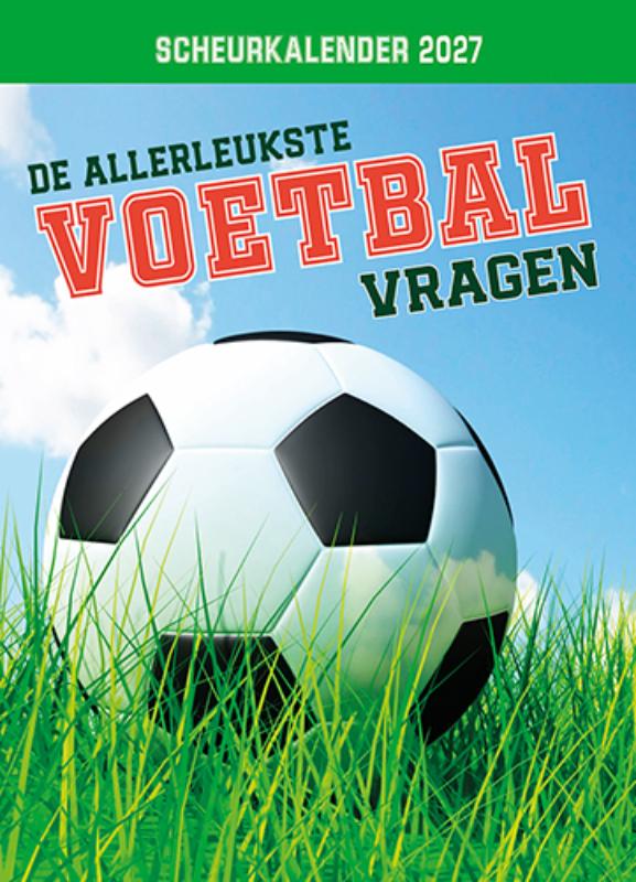 Scheurkalender 2027 De allerleukste voetbalvragen