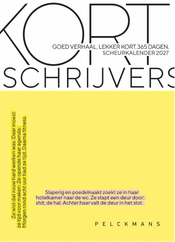 Kortschrijvers Scheurkalender 2027