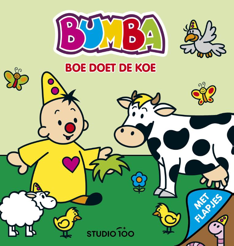 Bumba : Kartonboek met flapjes - Boe doet de koe