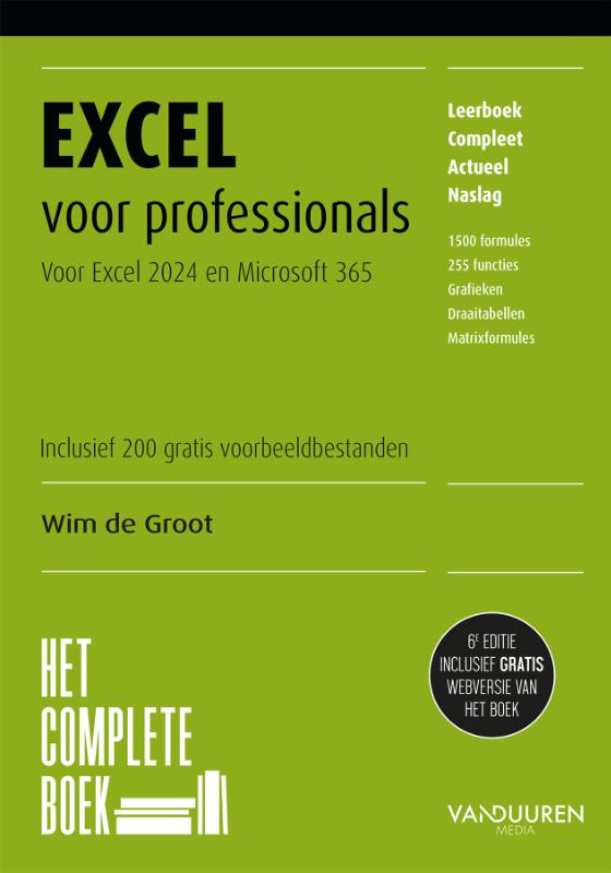 Het Complete Boek Excel voor professionals