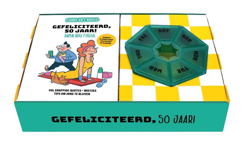 Funny Gift Box - 50 jaar