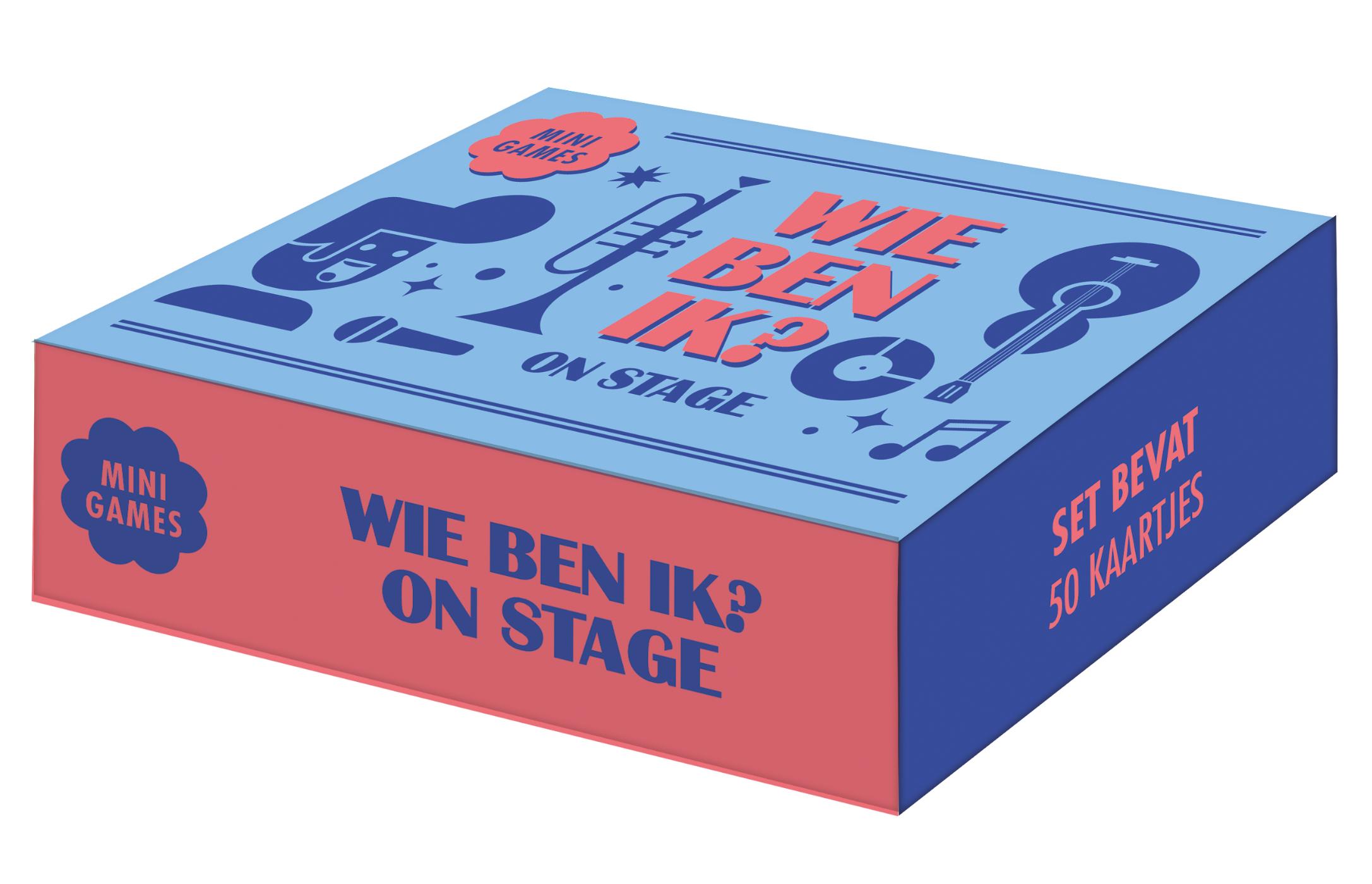 Mini game - Wie ben ik? On stage