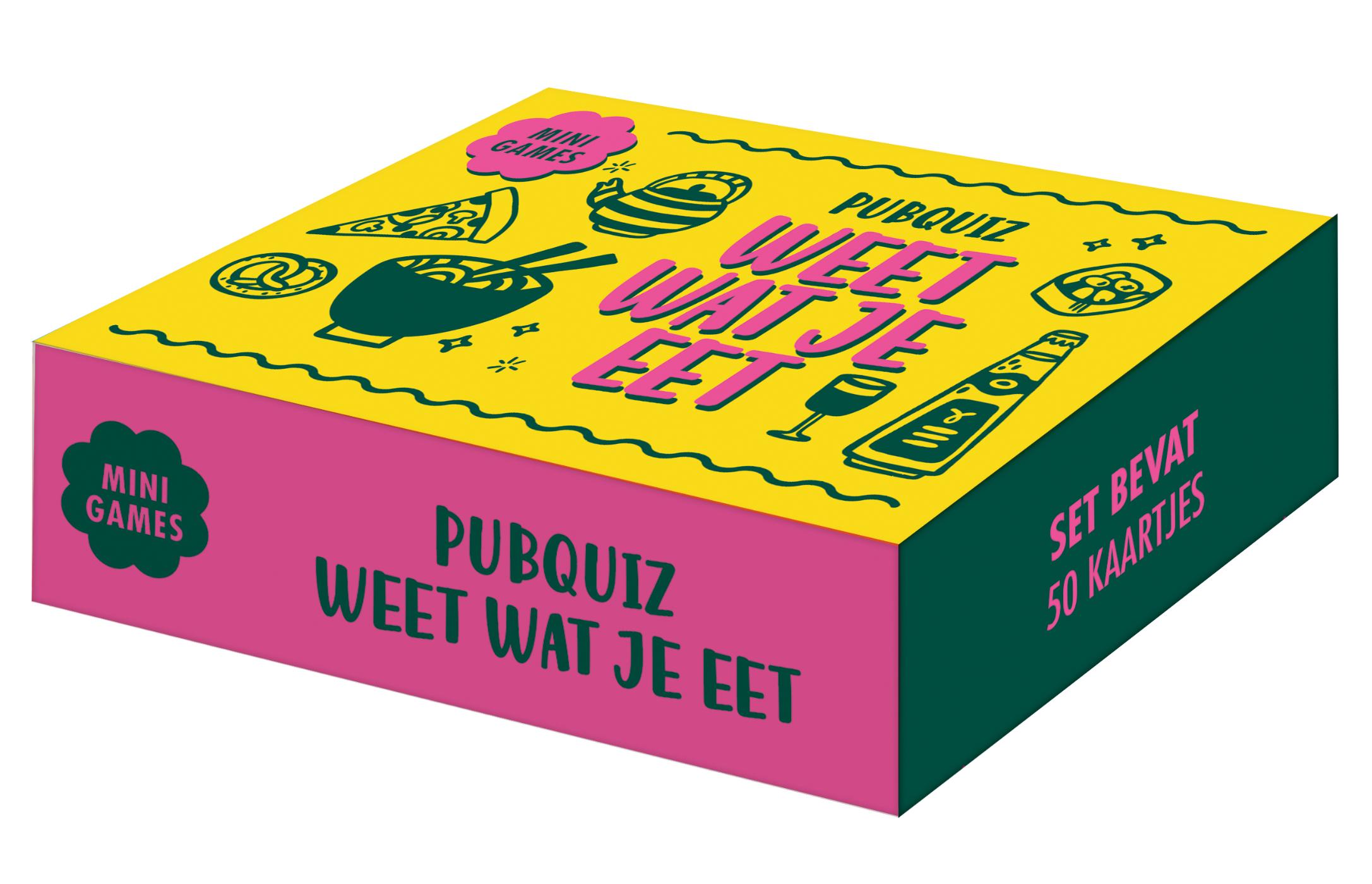 Mini game - Pubquiz weet wat je eet