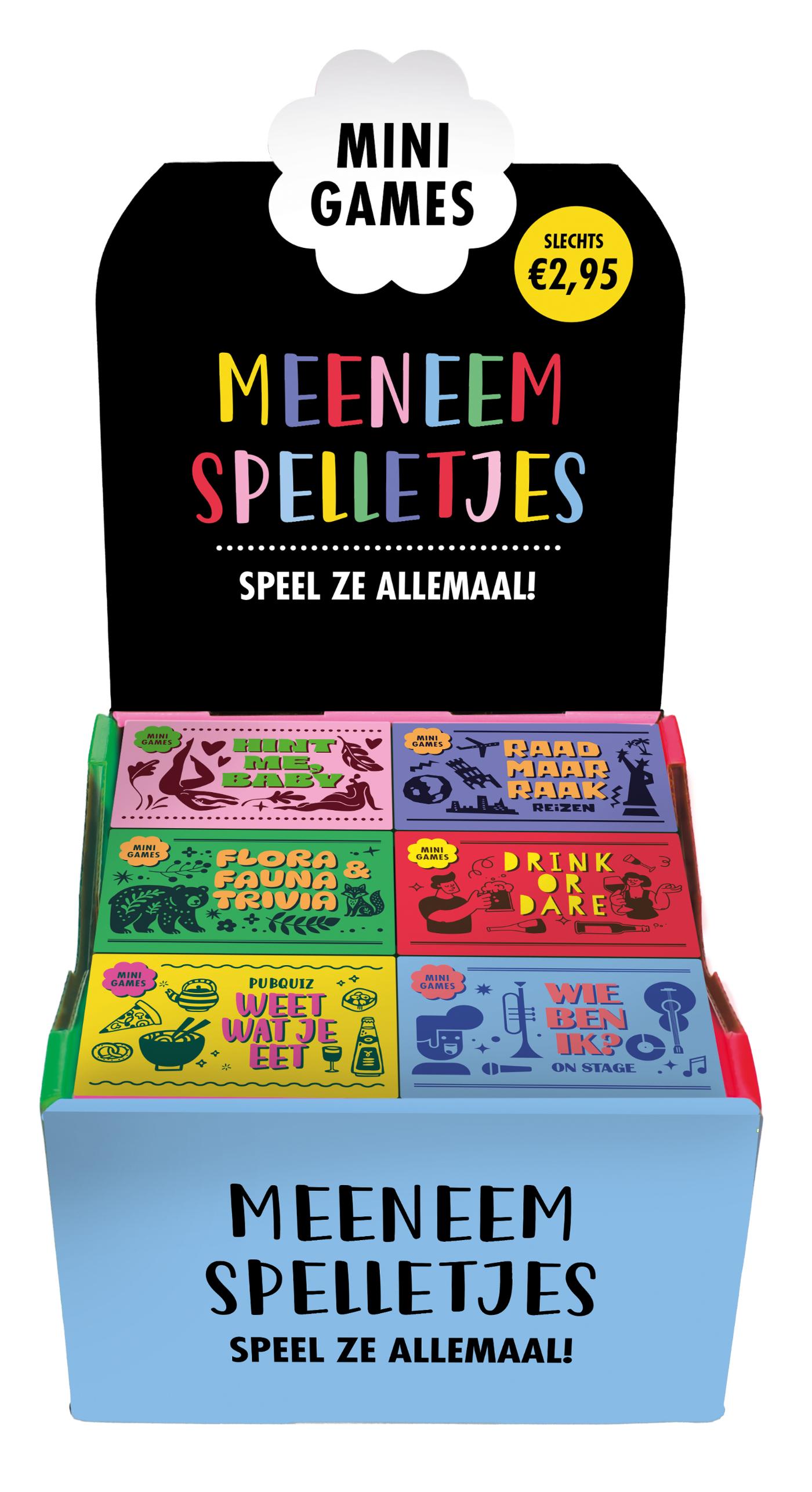 Display Mini games 6 x 4 ex.