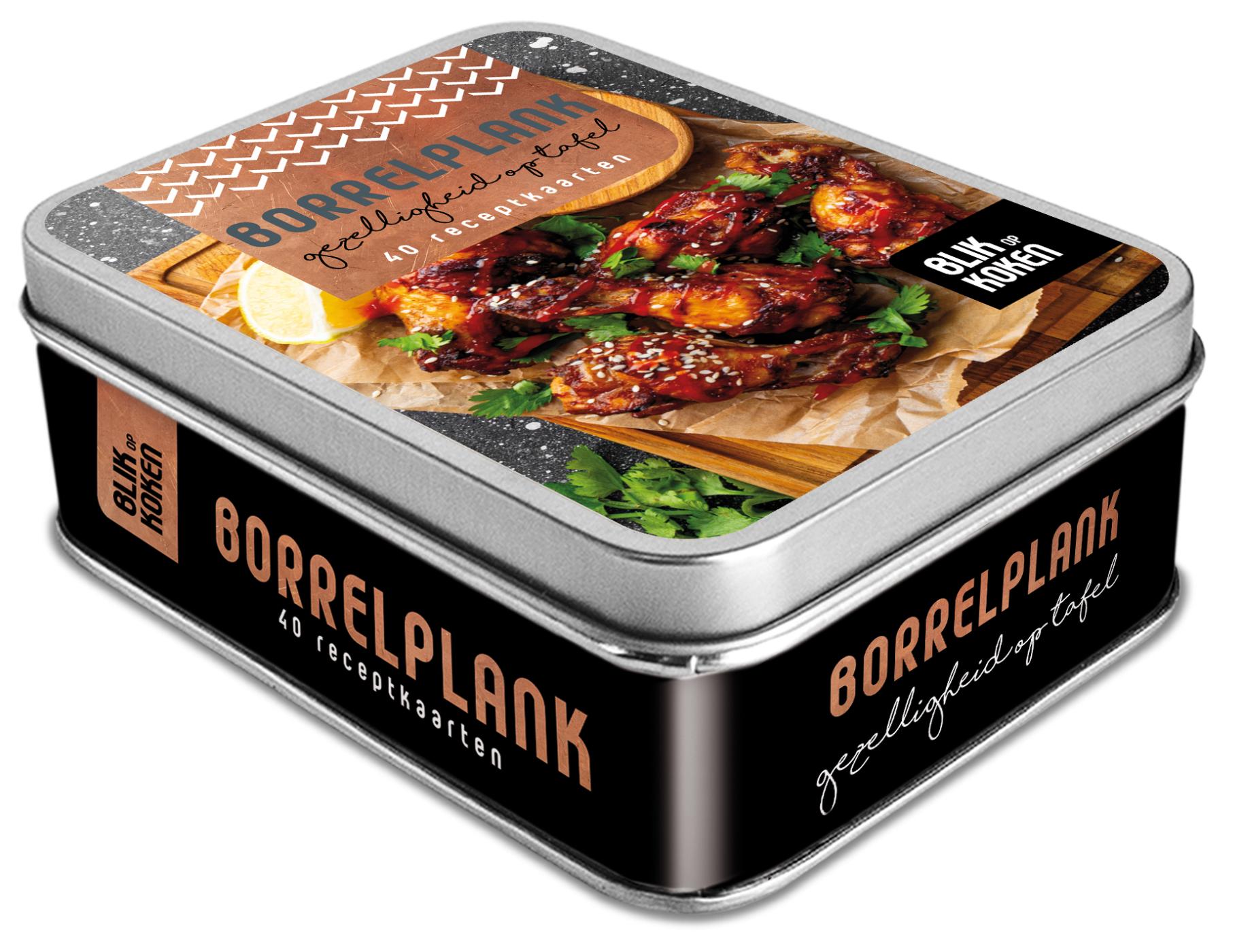 Blik op koken - Borrelplank