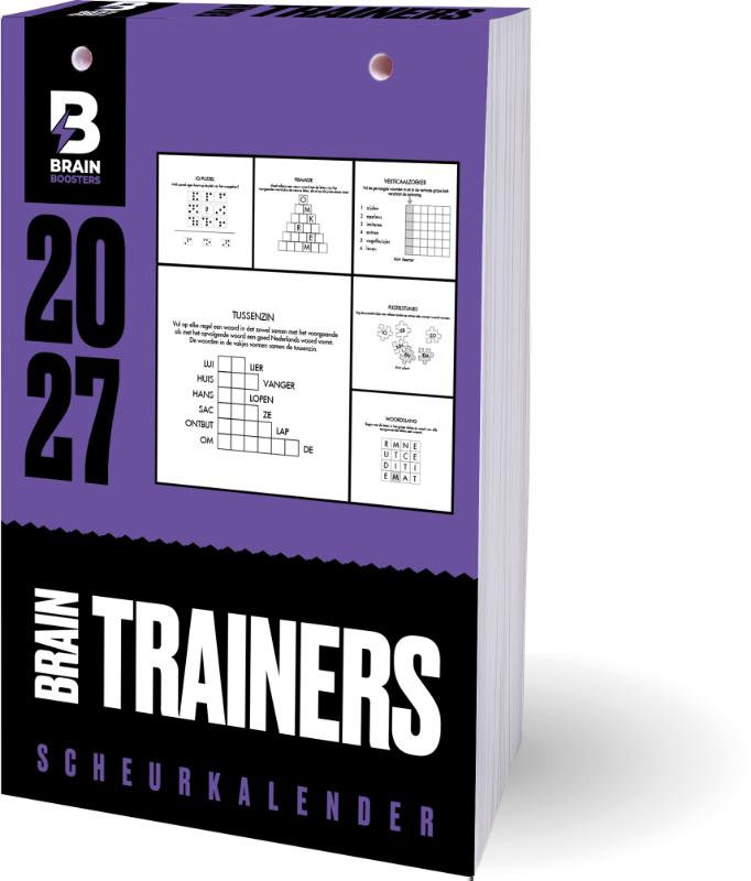 Brainbooster Braintrainers scheurkalender - 2027