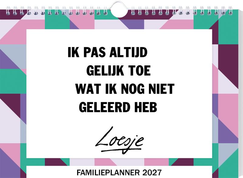 Loesje familieplanner - 2027