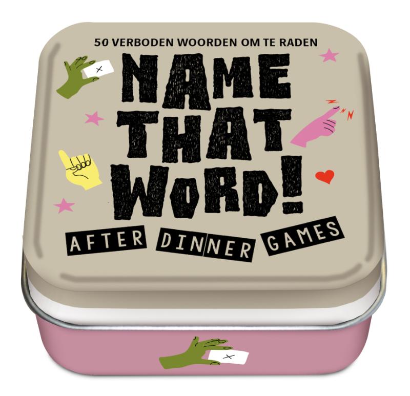 After dinner game - Name that word
