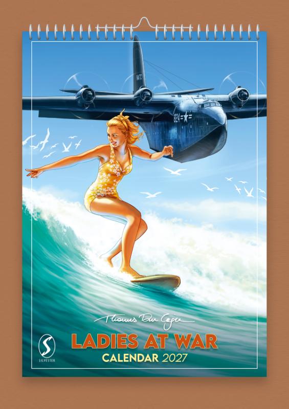 Ladies at war Kalender 2027 - Thomas Du Caju