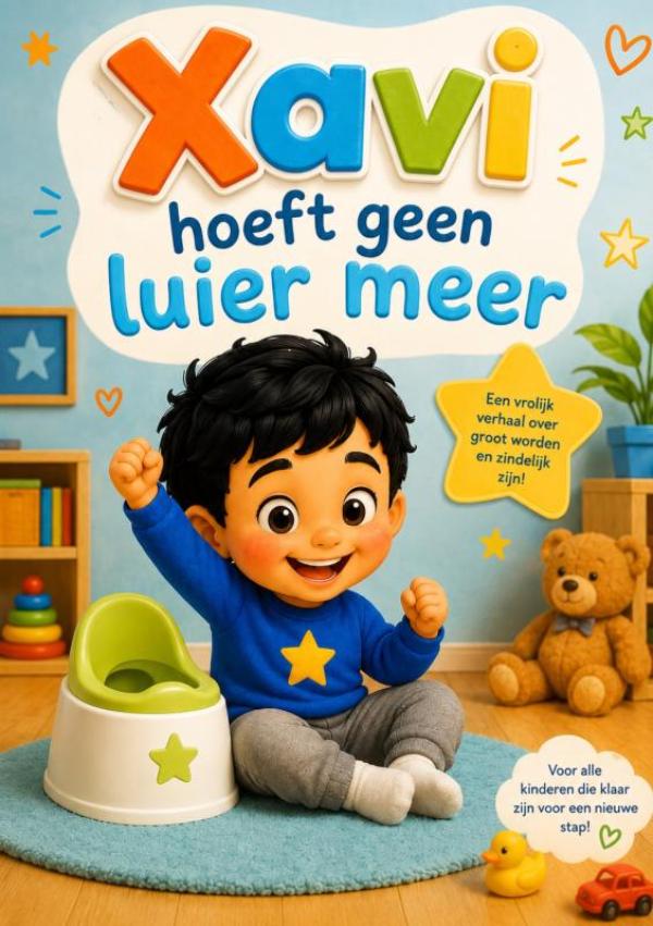 Xavi hoeft geen luier meer