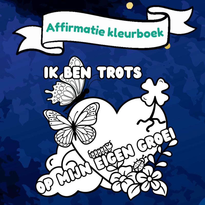 Affirmatie kleurboek