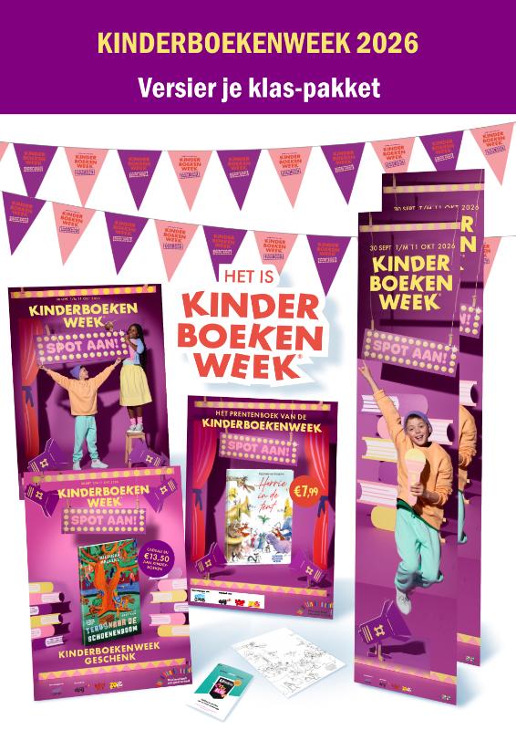 Versier je klas-pakket Kinderboekenweek 2026
