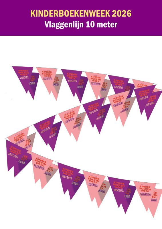 Vlaggenlijnen Kinderboekenweek 2026