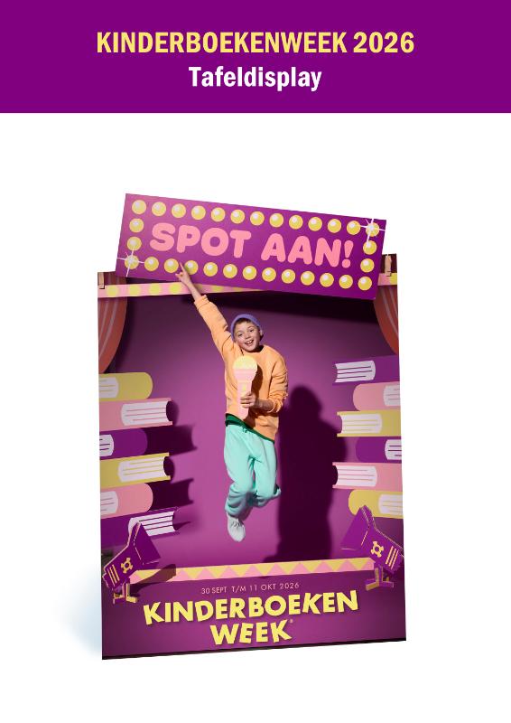 Tafeldisplay Kinderboekenweek 2026