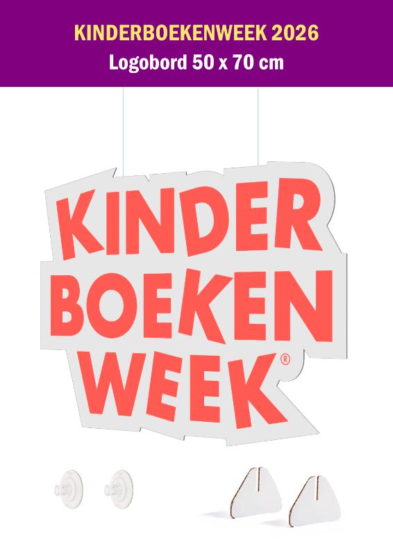 Logobord Kinderboekenweek 2026