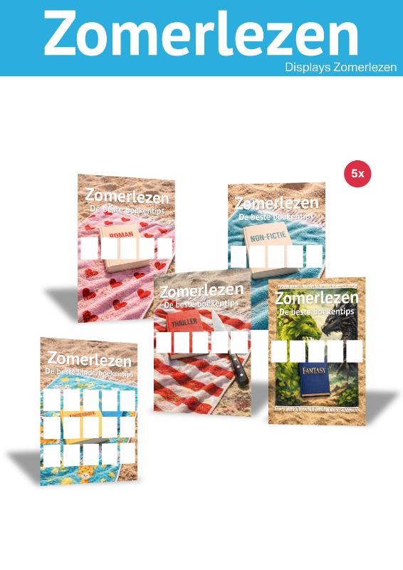 Displays 5 ex. Zomerlezen 2026
