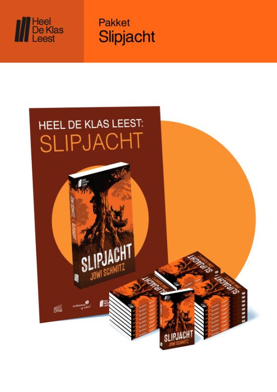 Schoolpakket Heel De Klas Leest 2026 - Slipjacht (VO en VMBO klas 1-2)