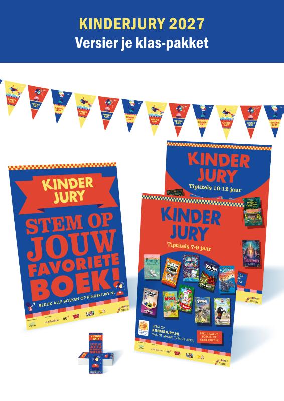Versier je klas-pakket Kinderjury 2027