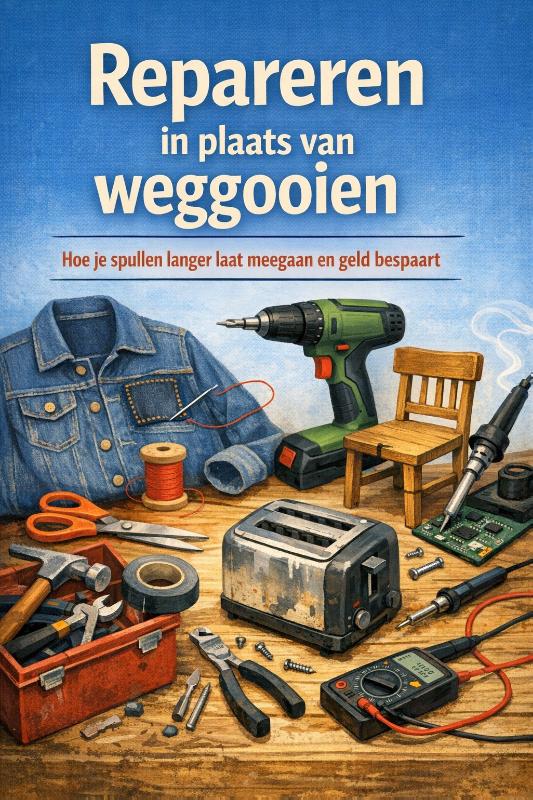 Repareren in plaats van weggooien